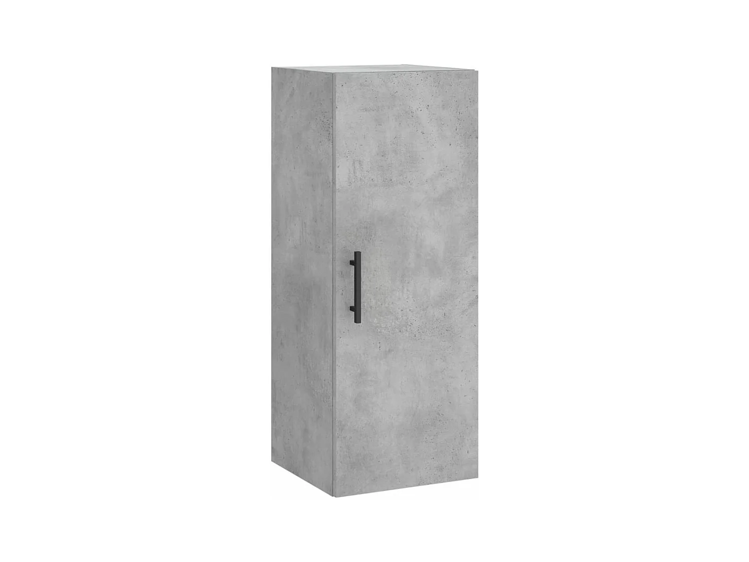 Highboard Betongrau 34,5x34x180 cm Holzwerkstoff