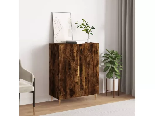 Kauf Unique Sideboard Räuchereiche 69,5x34x90 cm Holzwerkstoff