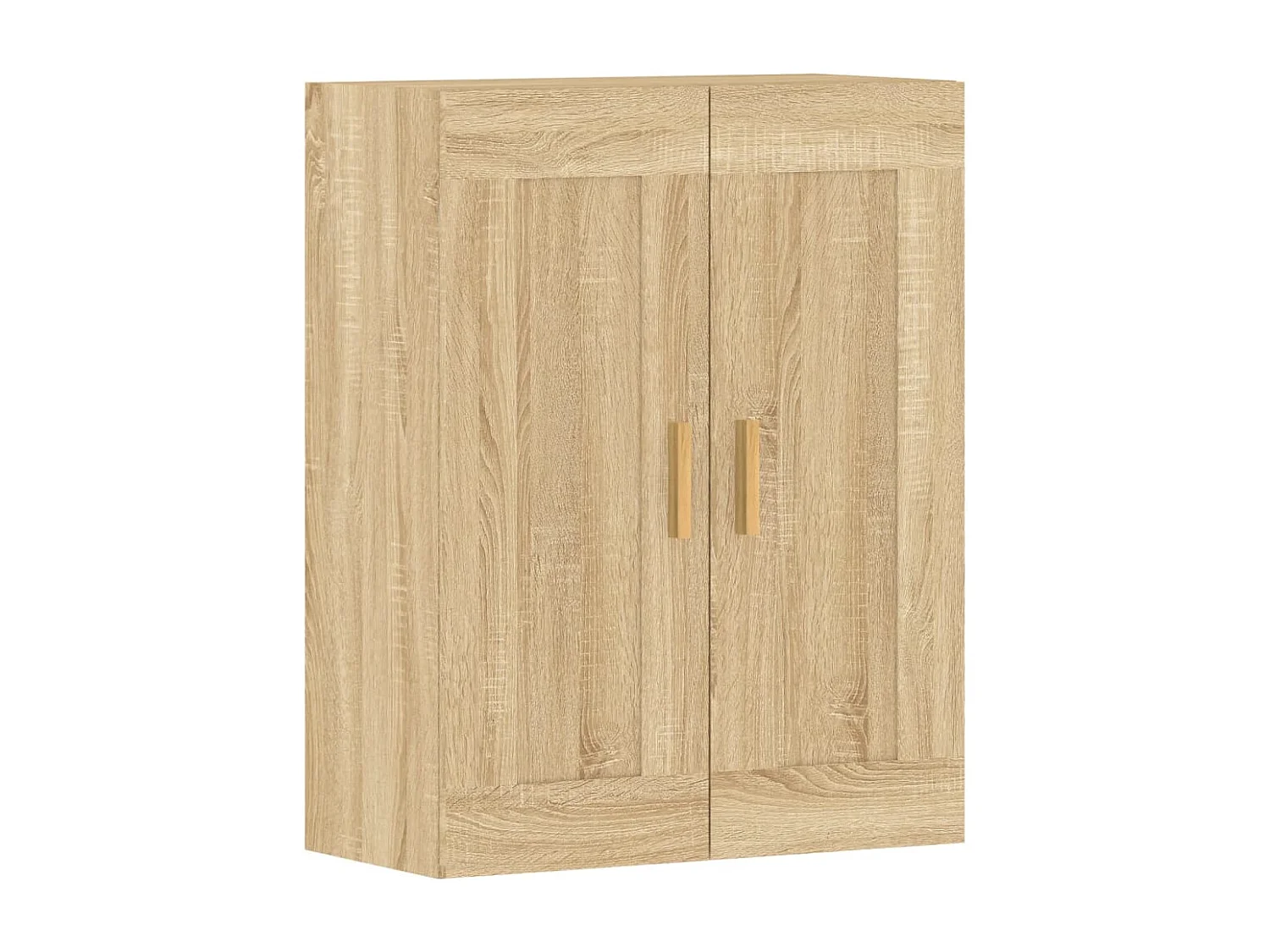 Armoires murales 2 pcs chêne sonoma bois d'ingénierie
