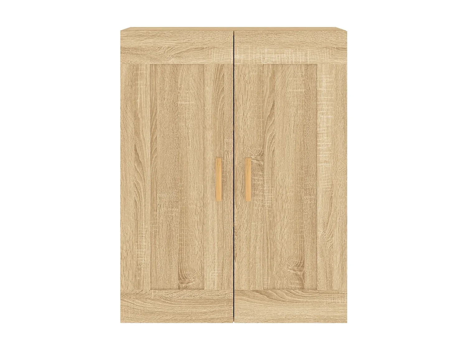 Armoires murales 2 pcs chêne sonoma bois d'ingénierie