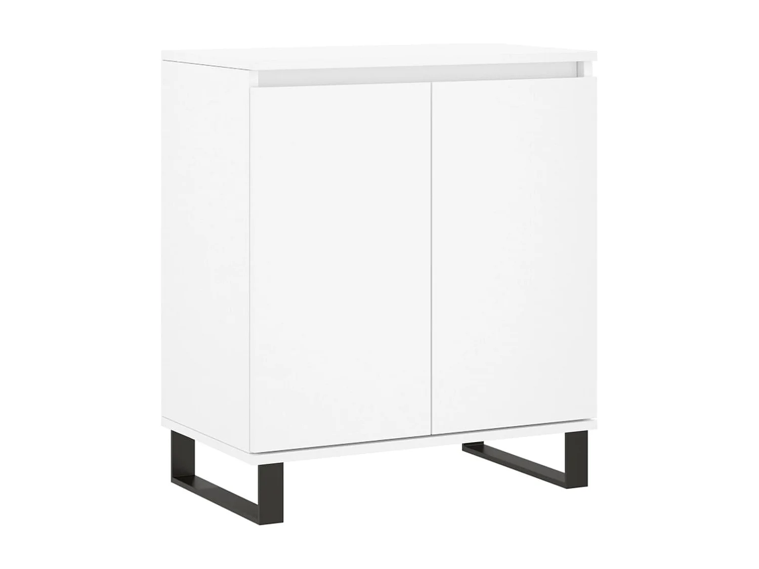 Buffet Blanc 60x35x70 cm Bois d'ingénierie