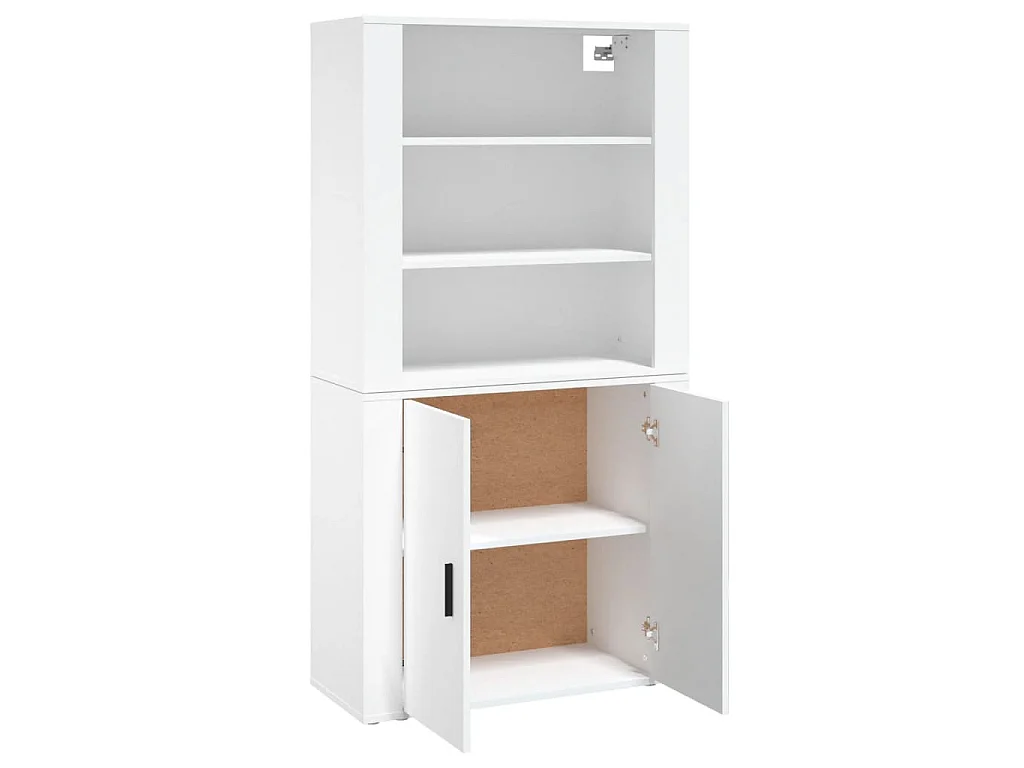 Highboard Weiß Holzwerkstoff