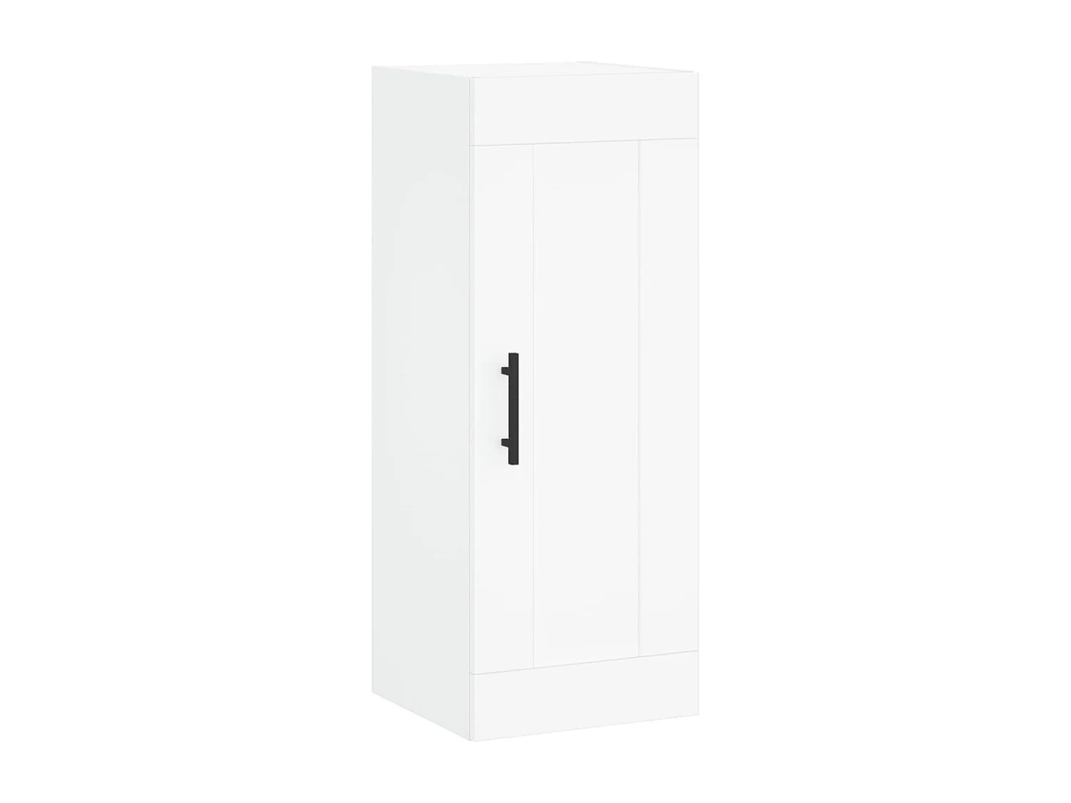 Armário alto 34,5x34x180 cm madeira processada branco