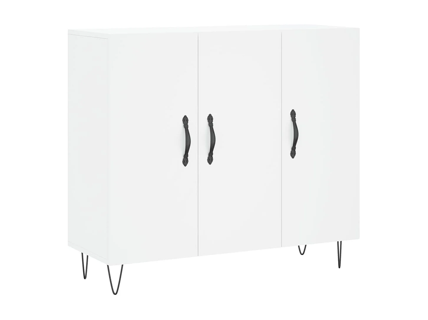 Aparador 90x34x80 cm derivados de madeira branco