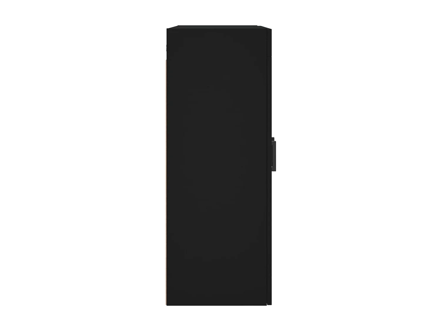 Armoire murale noir 69,5x34x90 cm