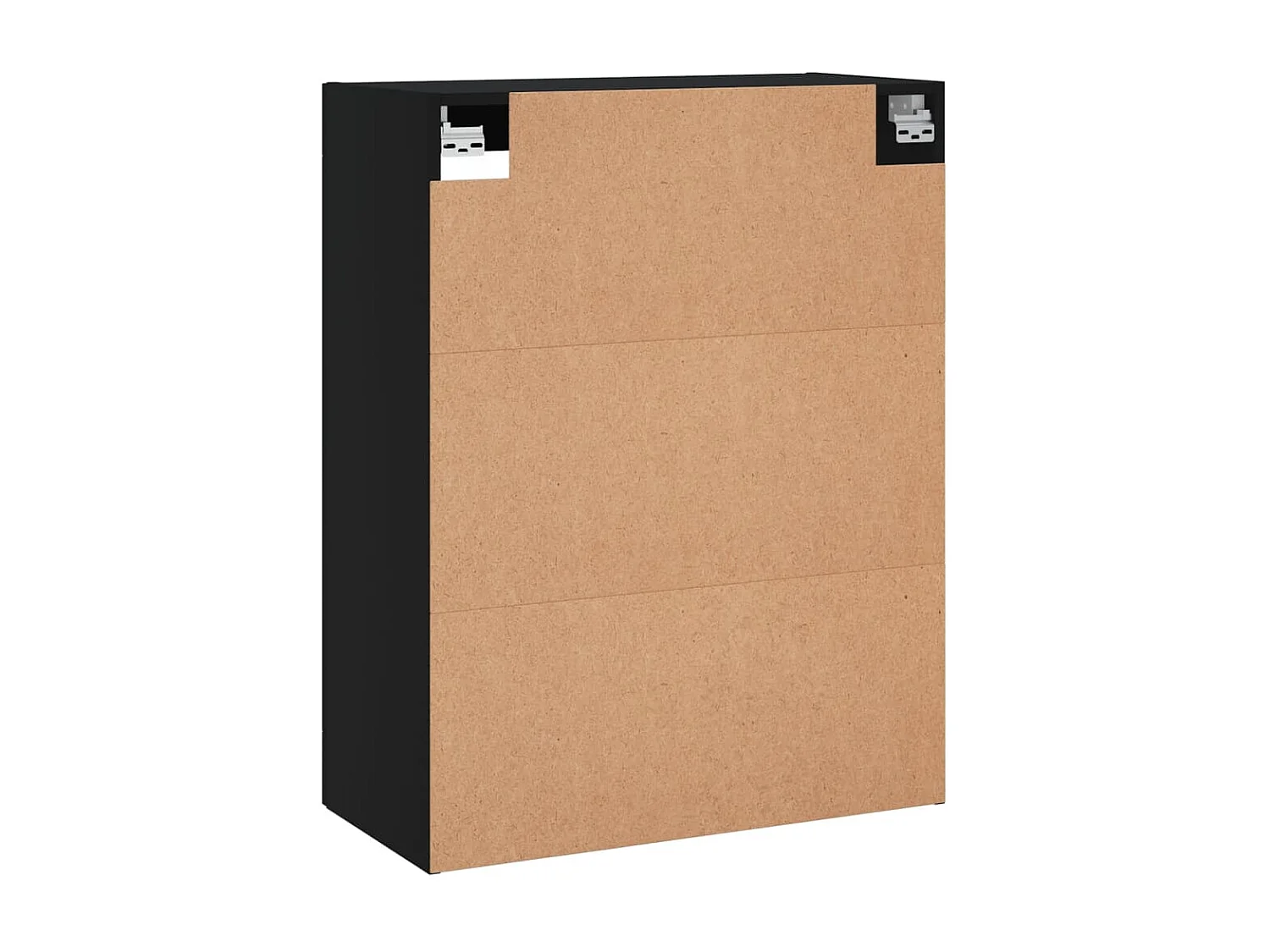Armoire murale noir 69,5x34x90 cm