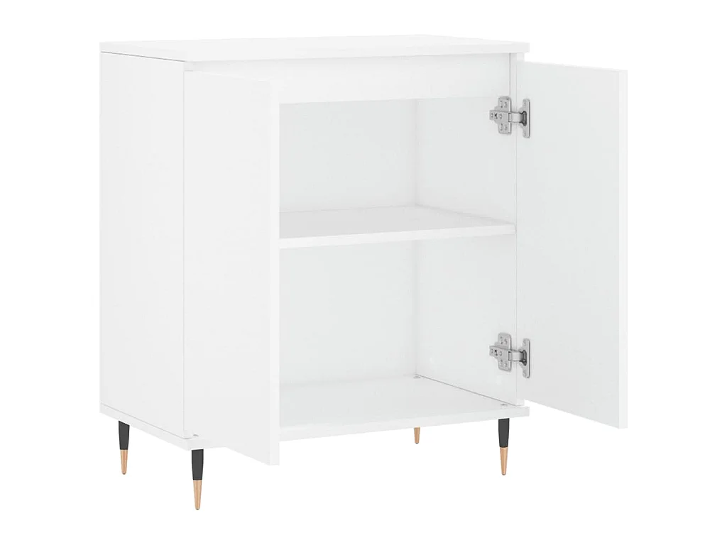 Buffet Blanc 60x35x70 cm Bois d'ingénierie