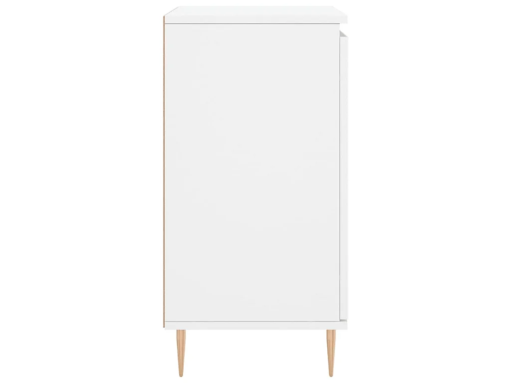 Buffet Blanc 60x35x70 cm Bois d'ingénierie