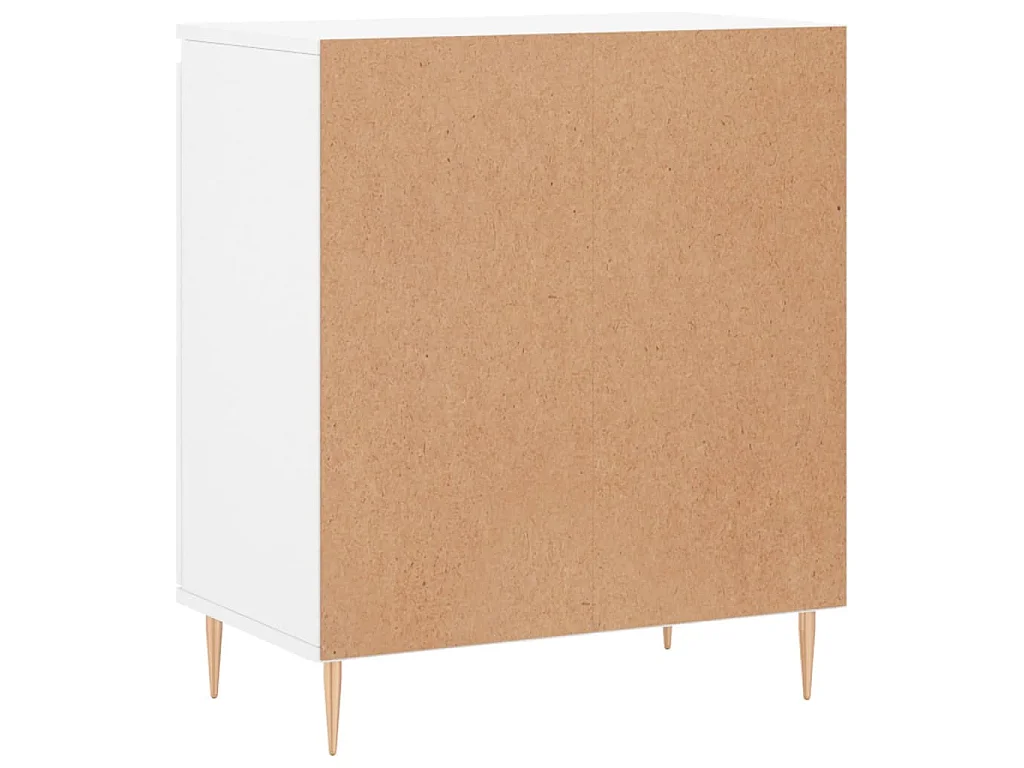 Buffet Blanc 60x35x70 cm Bois d'ingénierie