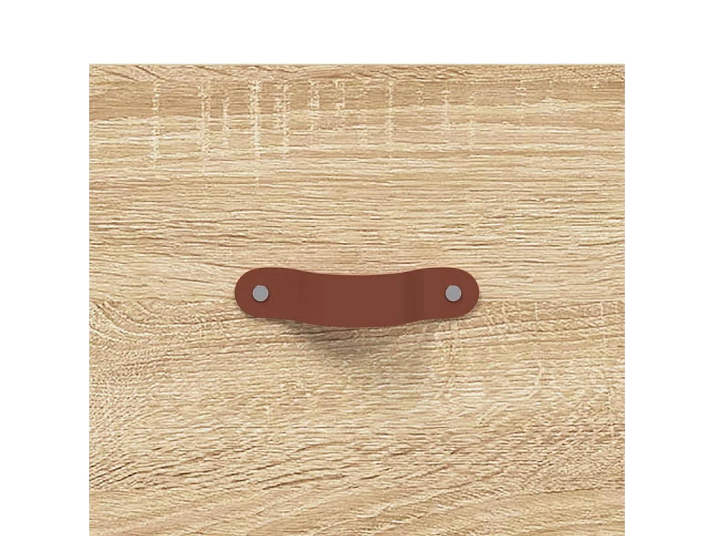 Dressoir 100x36x60 cm bewerkt hout sonoma eikenkleurig