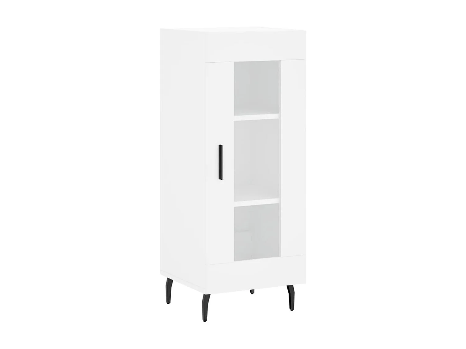 Buffet blanc 34,5x34x90 cm bois d'ingénierie