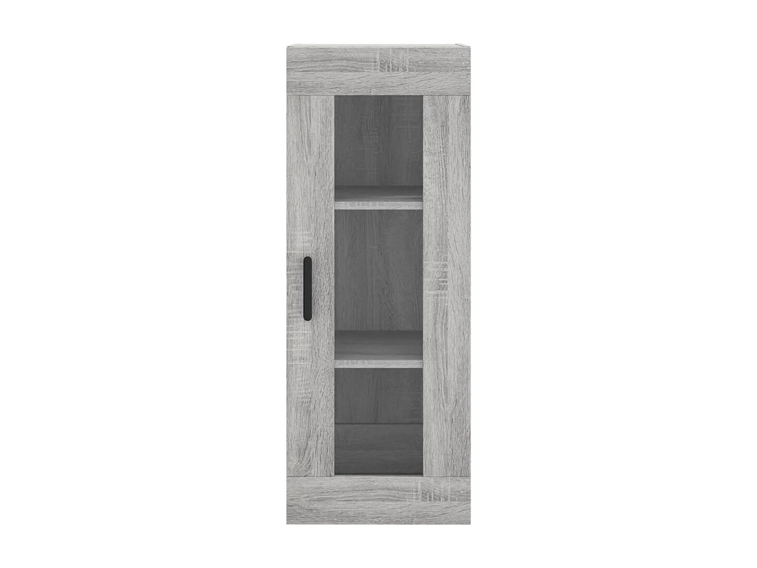 Highboard Grau Sonoma 34,5x34x180 cm Holzwerkstoff