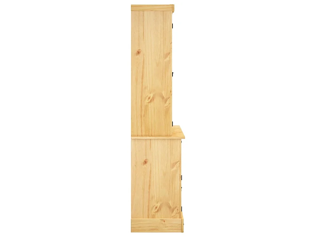 Hoge kast Corona 112x43x191,5 cm Mexicaans grenenhout bruin