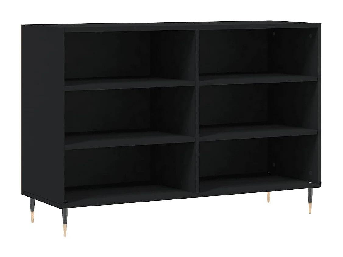 Aparador 103,5x35x70 cm derivados de madeira preto