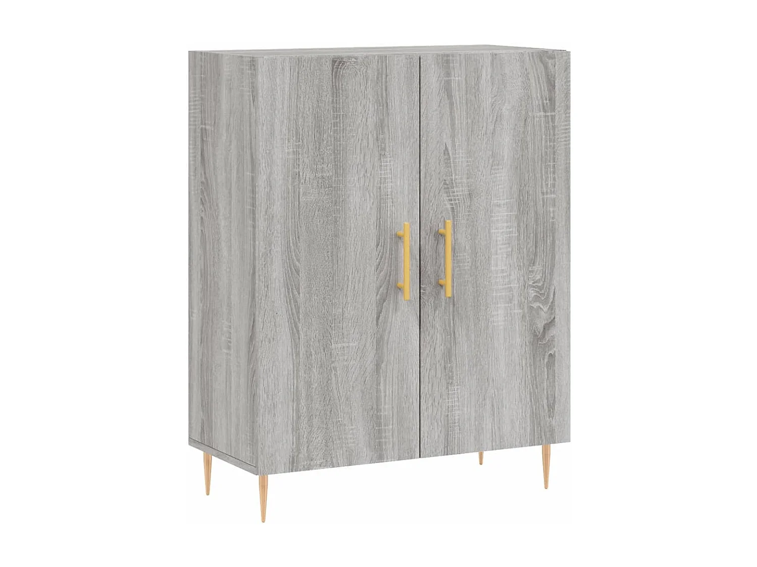 Buffet sonoma gris 69,5x34x90 cm bois d'ingénierie