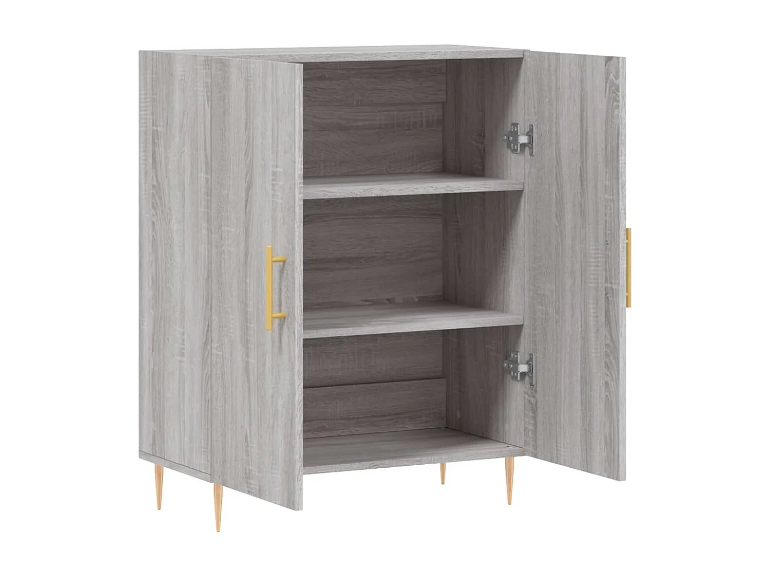 Buffet sonoma gris 69,5x34x90 cm bois d'ingénierie