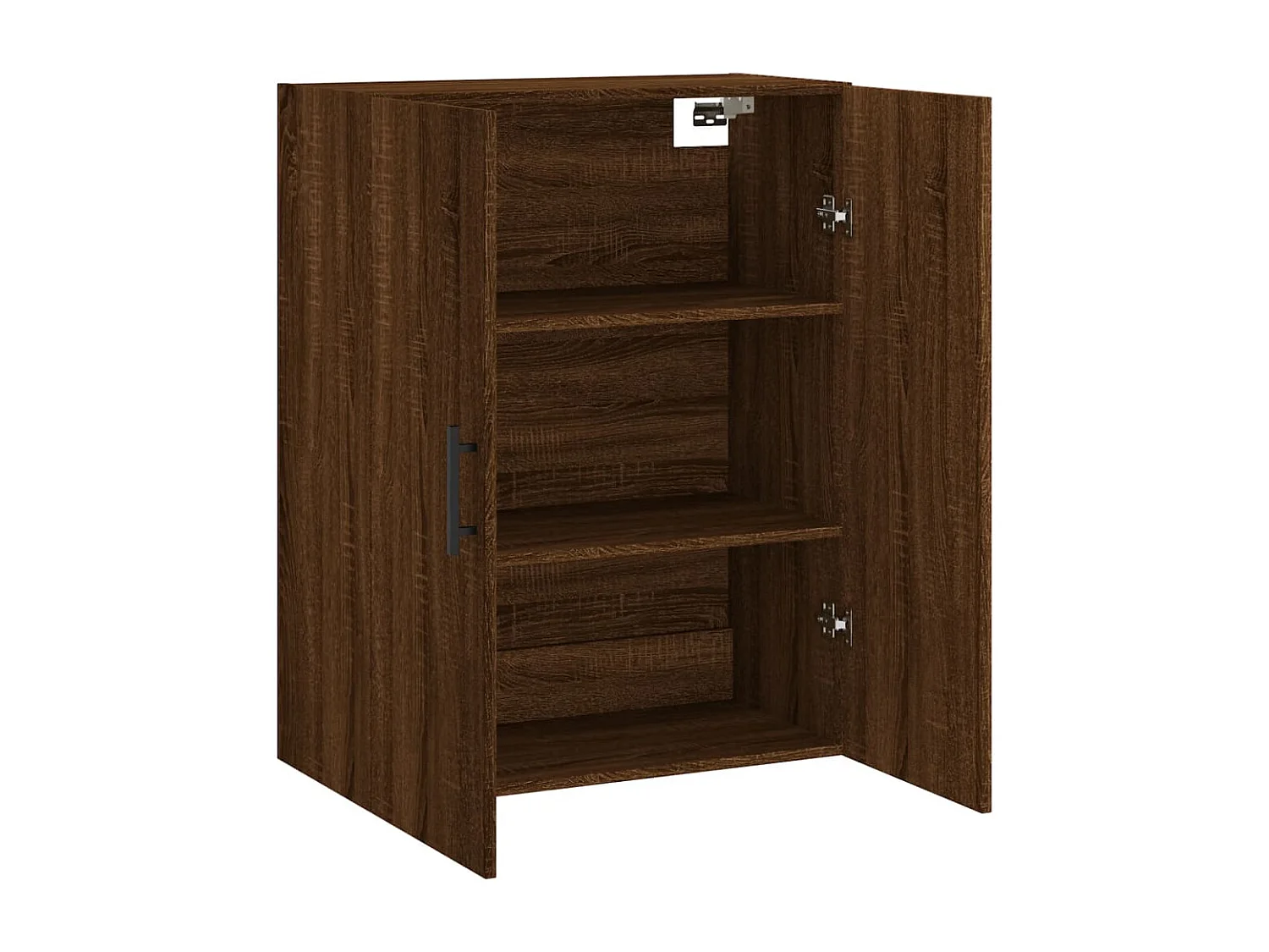 Armoire murale chêne marron 69,5x34x90 cm