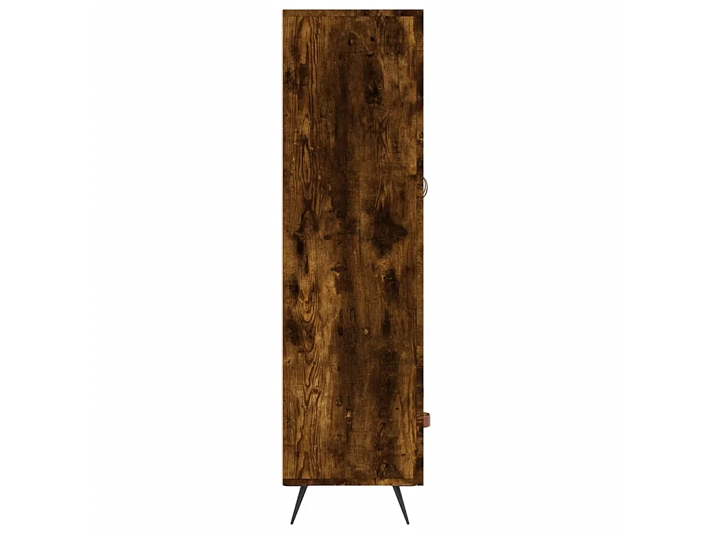 Highboard Räuchereiche 69,5x31x115 cm Holzwerkstoff