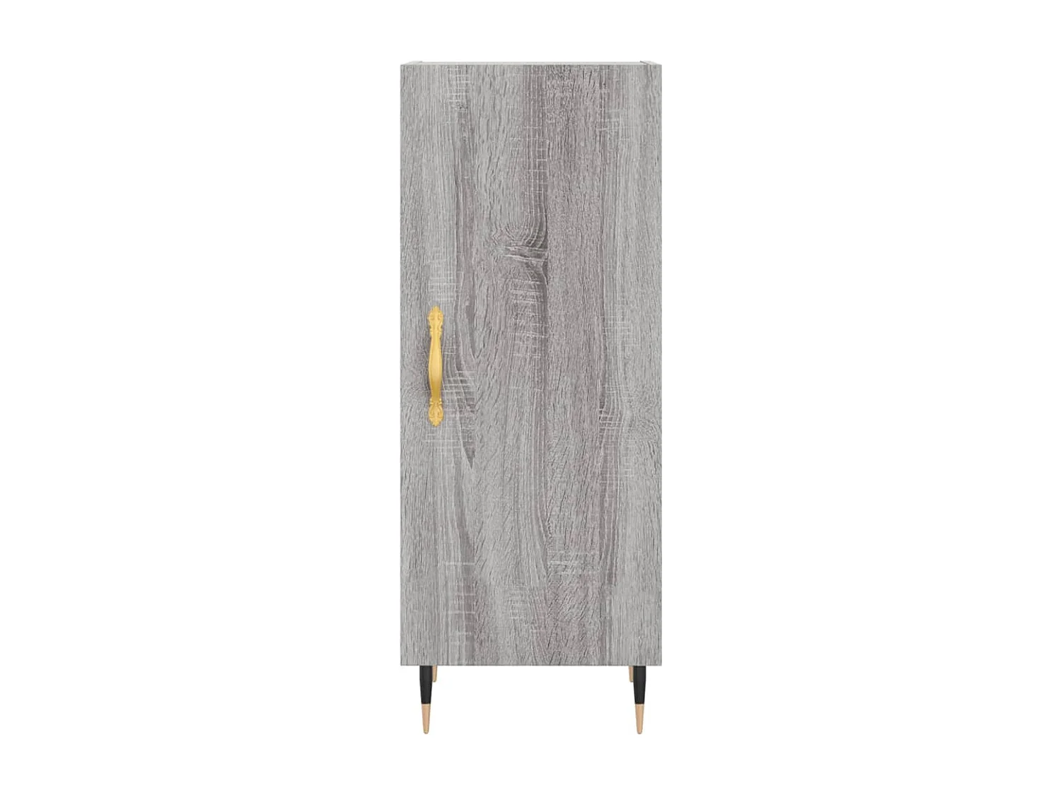 Credenza Grigio Sonoma 34,5x34x90 cm in Legno Multistrato