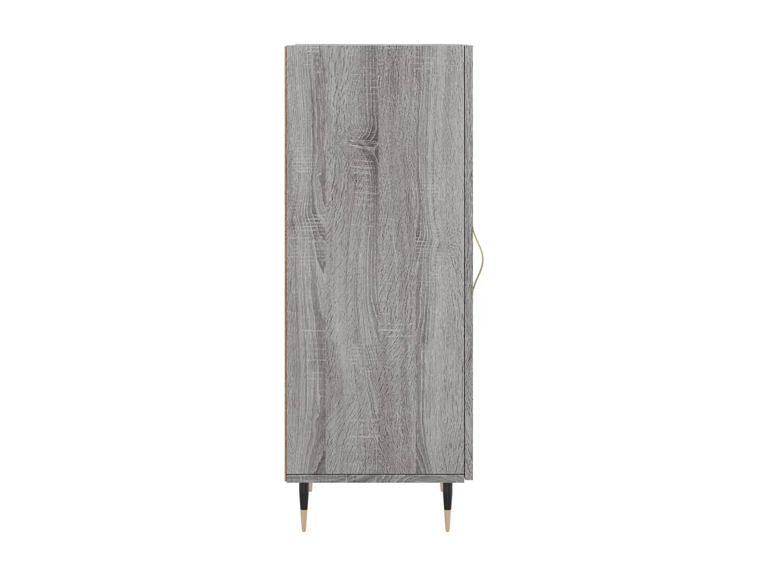 Credenza Grigio Sonoma 34,5x34x90 cm in Legno Multistrato