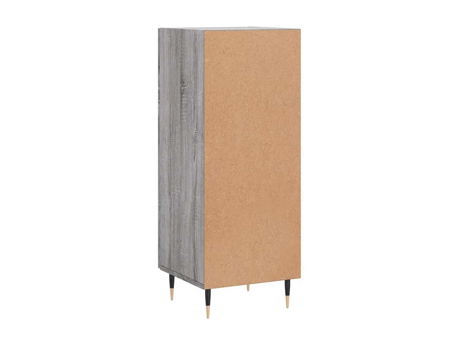 Credenza Grigio Sonoma 34,5x34x90 cm in Legno Multistrato