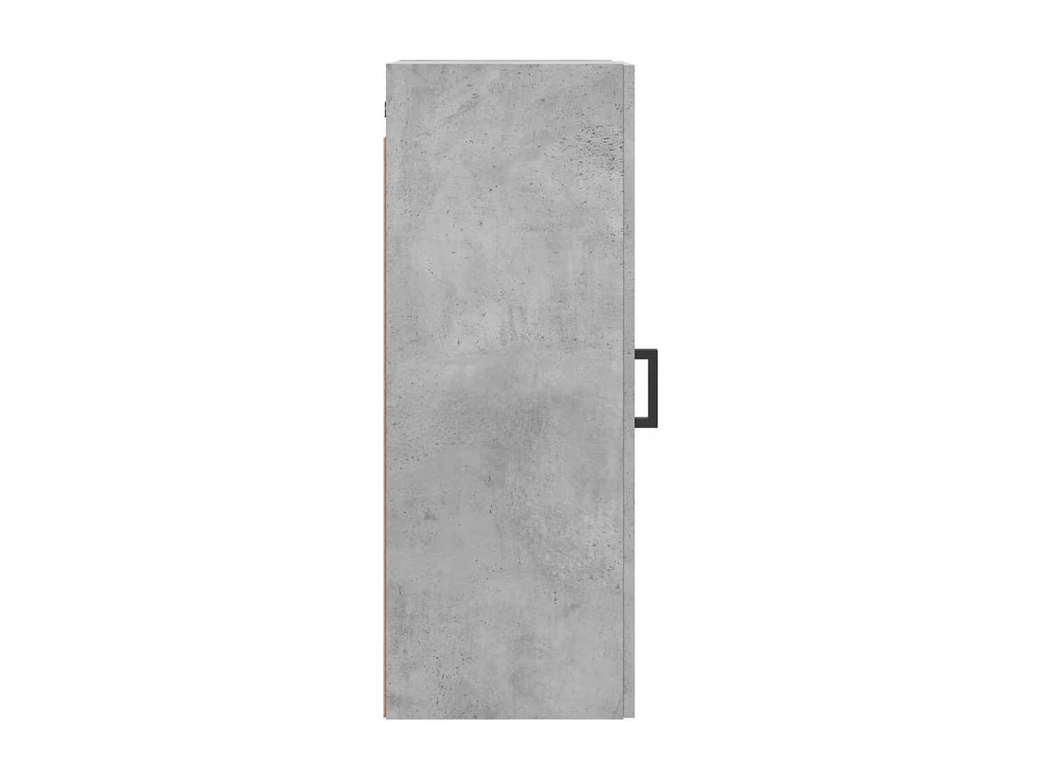 Mobile a Parete Grigio Cemento 34,5x34x90 cm