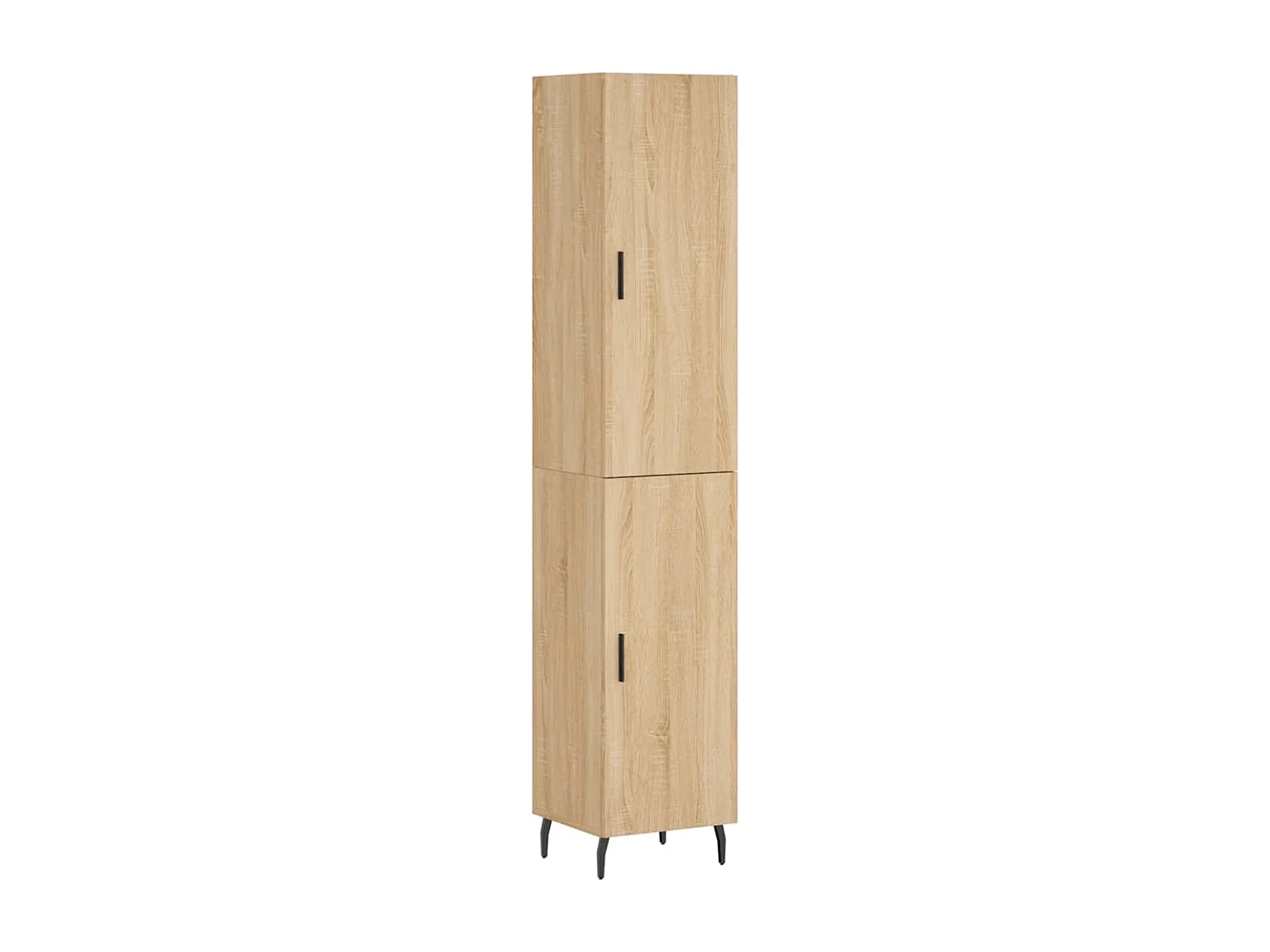 Buffet haut Chêne sonoma 34,5x34x180 cm Bois d'ingénierie