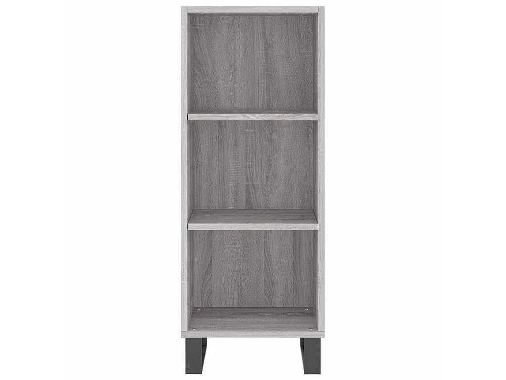 Buffet sonoma gris 34,5x32,5x90 cm bois d'ingénierie