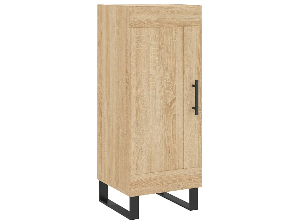 Buffet Chêne sonoma 34,5x34x90 cm Bois d'ingénierie