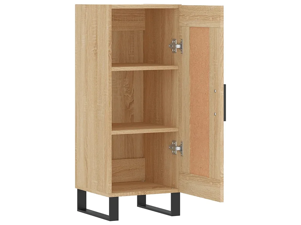 Buffet Chêne sonoma 34,5x34x90 cm Bois d'ingénierie