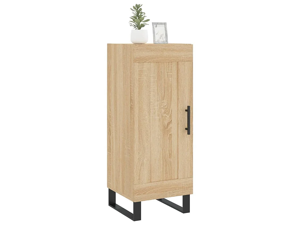 Buffet Chêne sonoma 34,5x34x90 cm Bois d'ingénierie