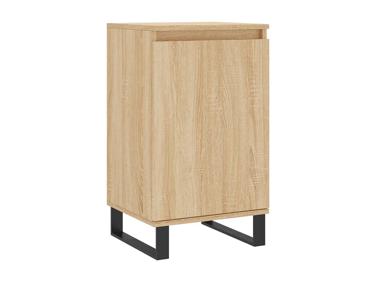 Dressoir 40x35x70 cm bewerkt hout sonoma eikenkleurig