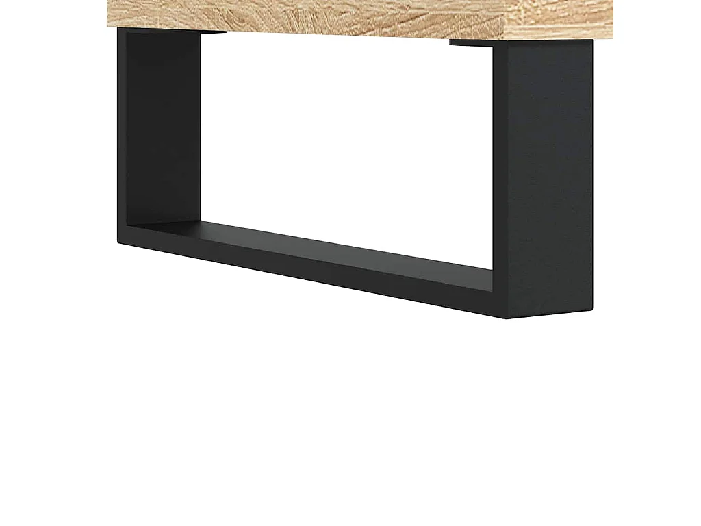 Dressoir 40x35x70 cm bewerkt hout sonoma eikenkleurig