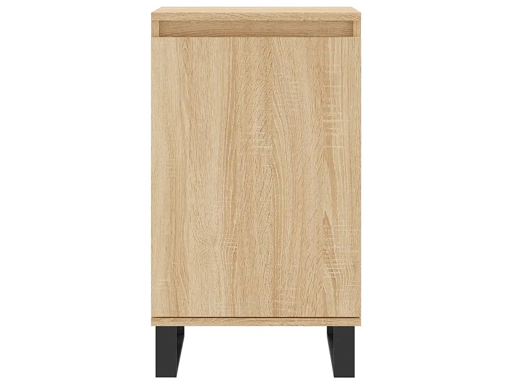Buffet chêne sonoma 40x35x70 cm bois d'ingénierie