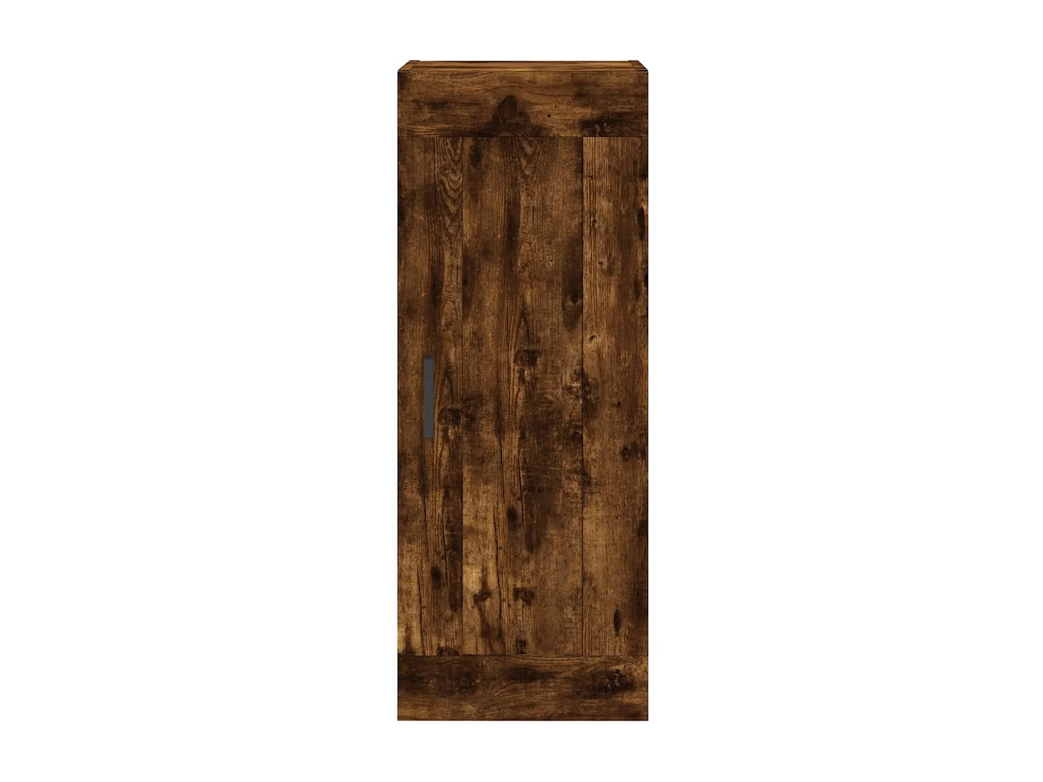 Armoire murale chêne fumé 34,5x34x90 cm bois d'ingénierie