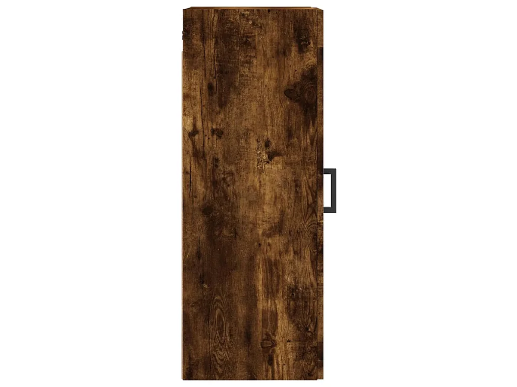 Mobile a Parete Rovere Fumo 34,5x34x90 cm in Legno Multistrato
