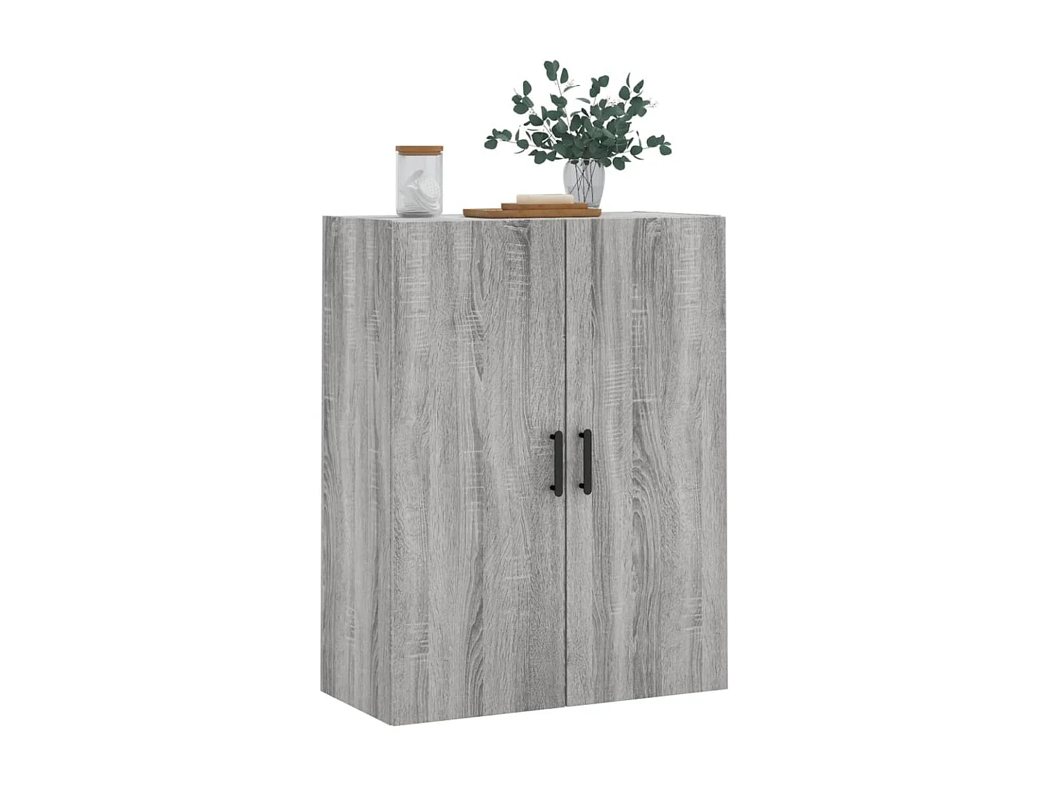 Armoire murale sonoma gris 69,5x34x90 cm