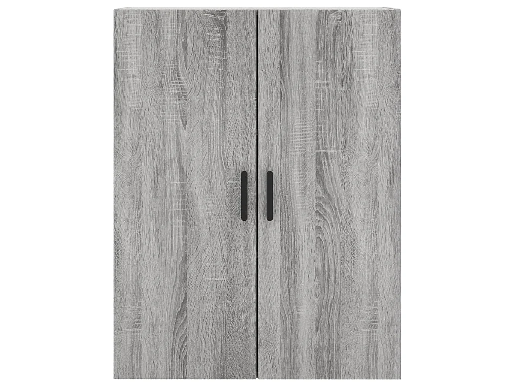 Mobile a Parete Grigio Sonoma 69,5x34x90 cm