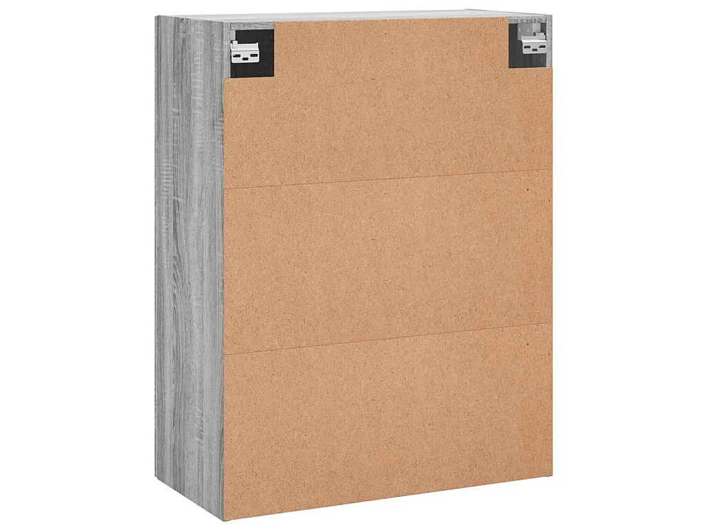 Mobile a Parete Grigio Sonoma 69,5x34x90 cm