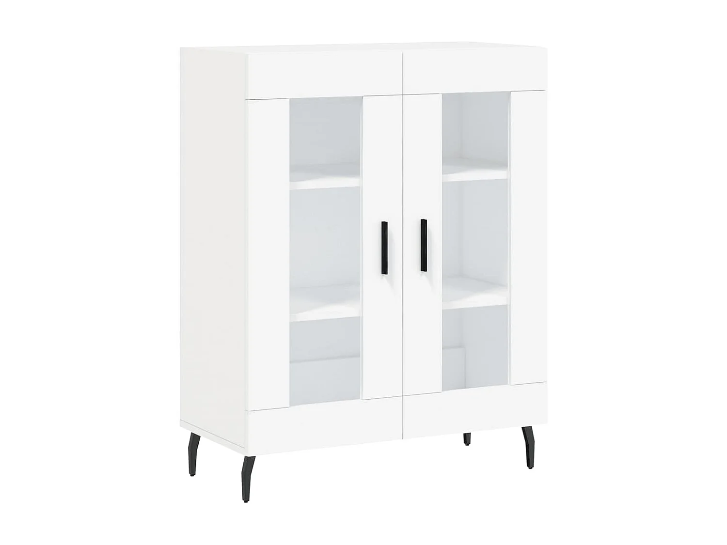 Sideboard Weiß 69,5x34x90 cm Holzwerkstoff