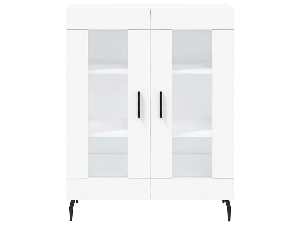 Sideboard Weiß 69,5x34x90 cm Holzwerkstoff
