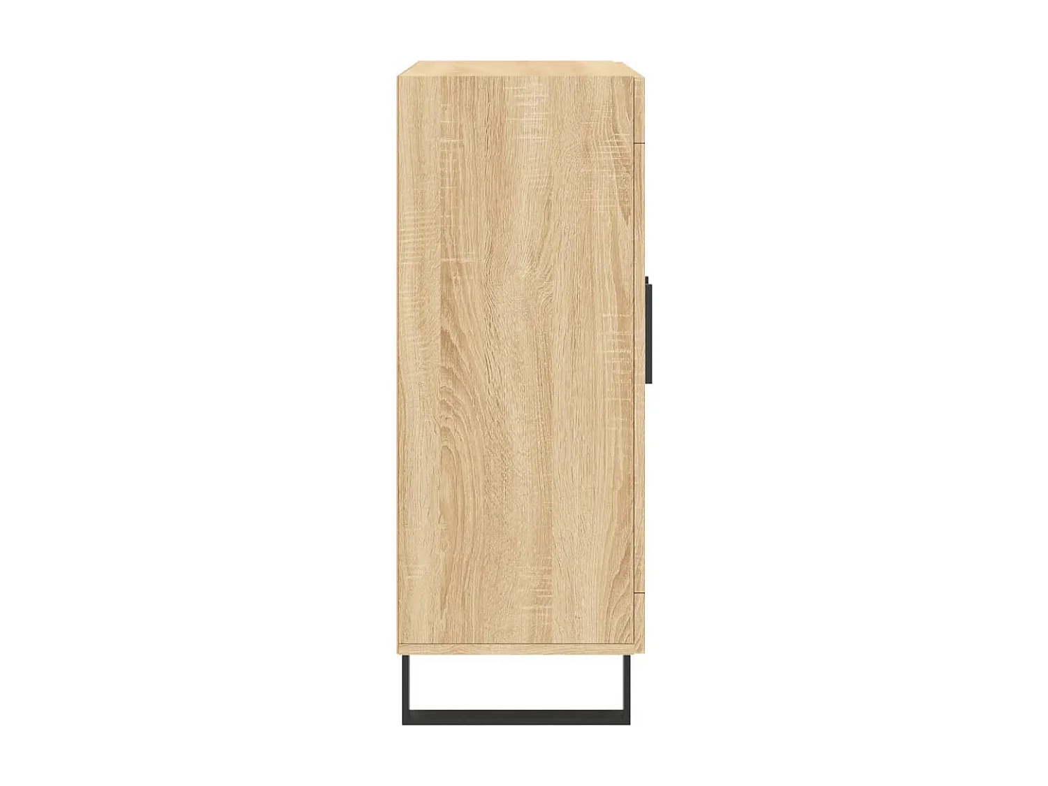 Buffet chêne sonoma 69,5x34x90 cm bois d'ingénierie