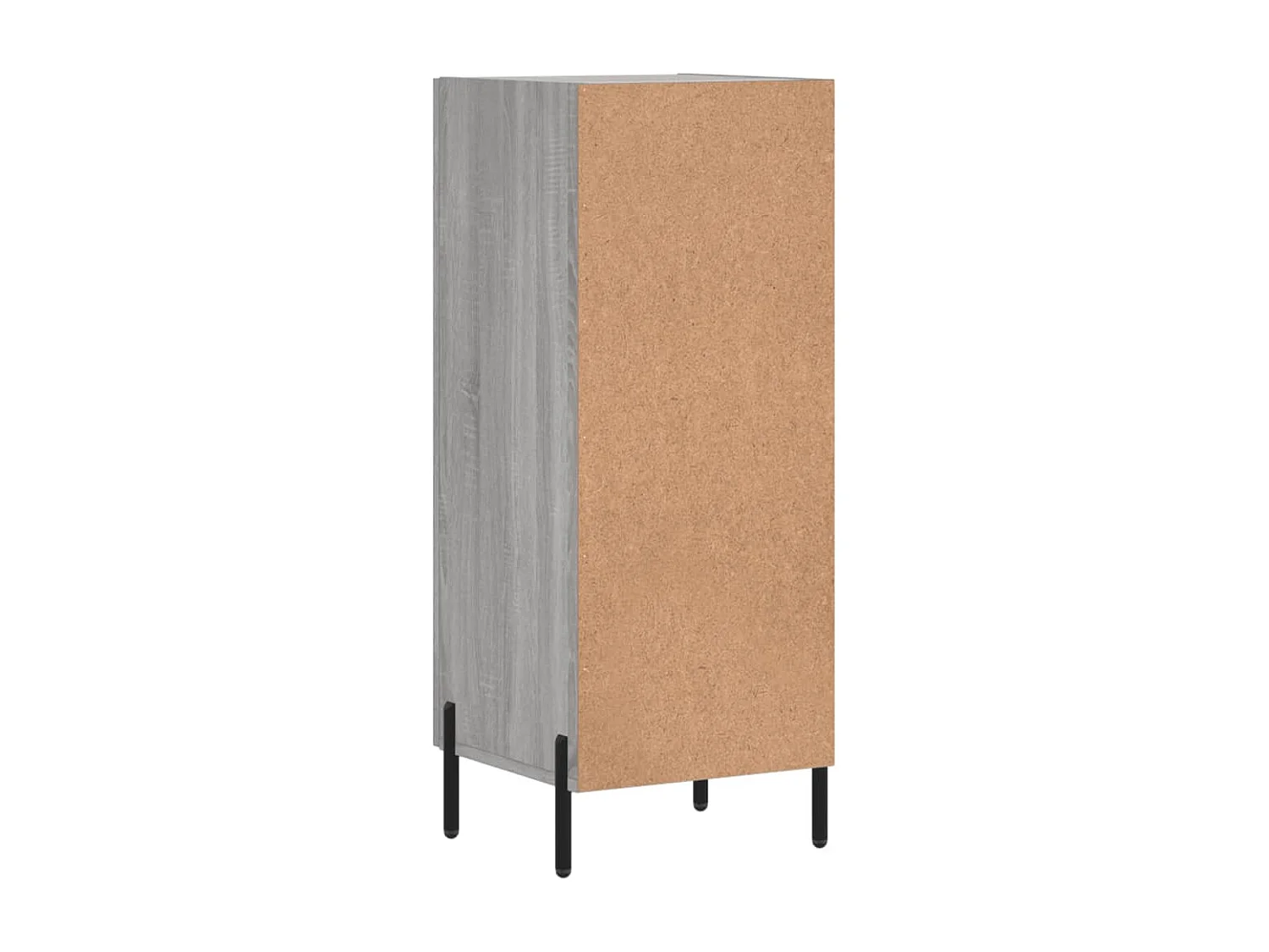 Buffet Sonoma gris 34,5x34x90 cm Bois d'ingénierie