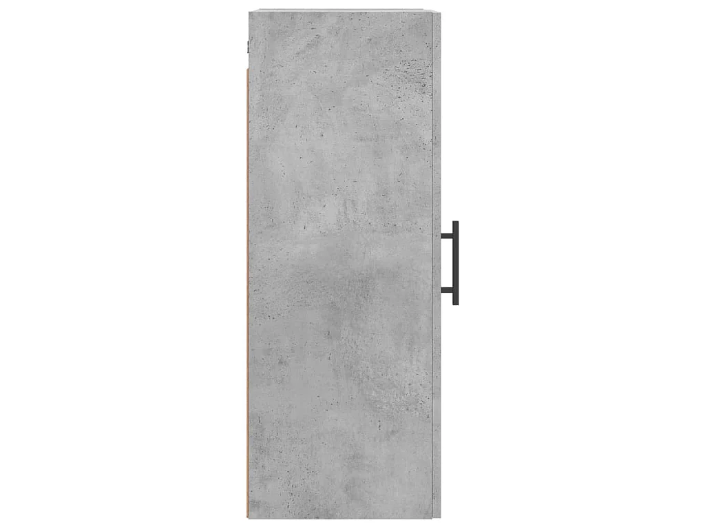 Armoire murale gris béton 34,5x34x90 cm