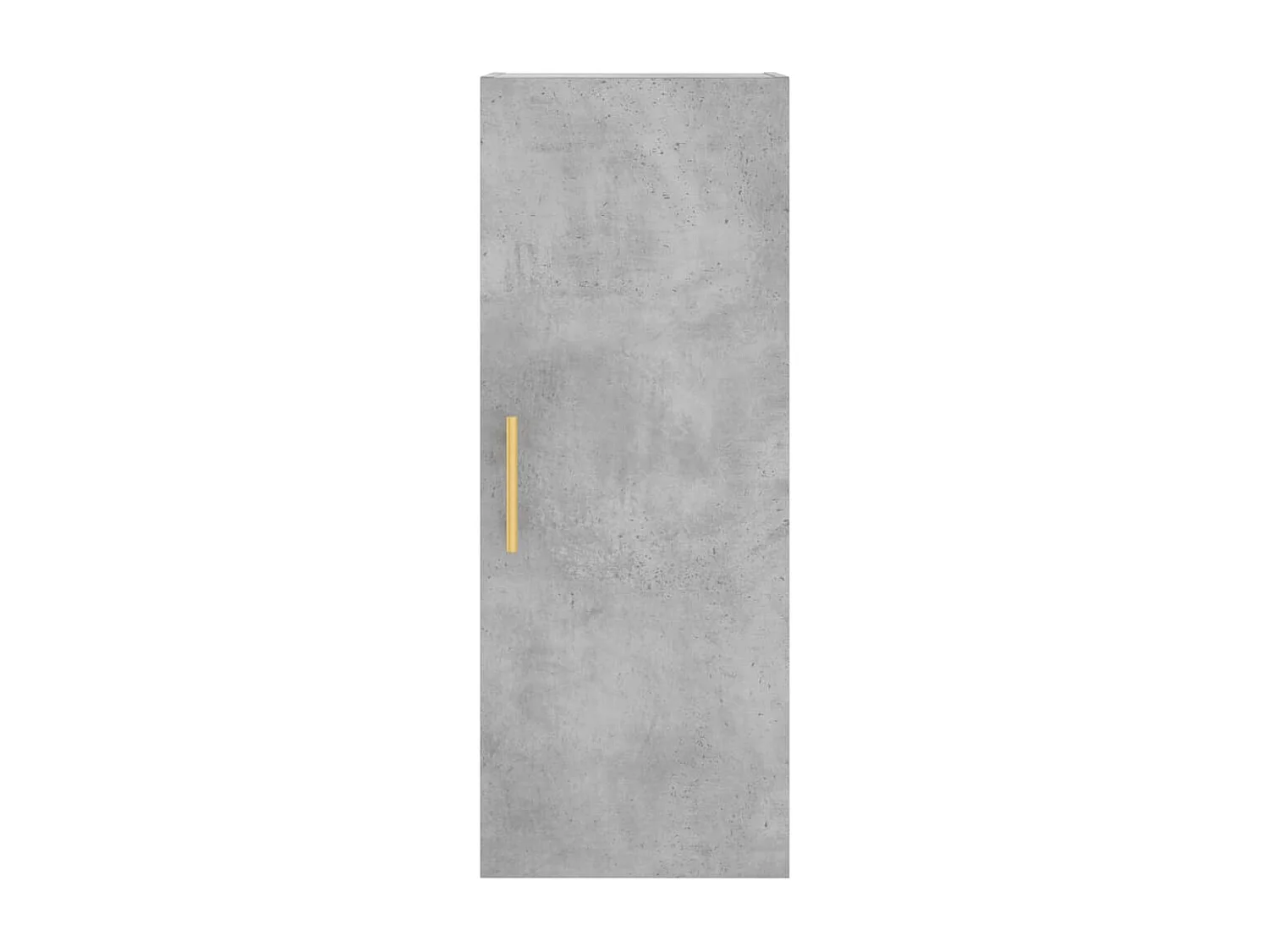 Highboard Betongrau 34,5x34x180 cm Holzwerkstoff