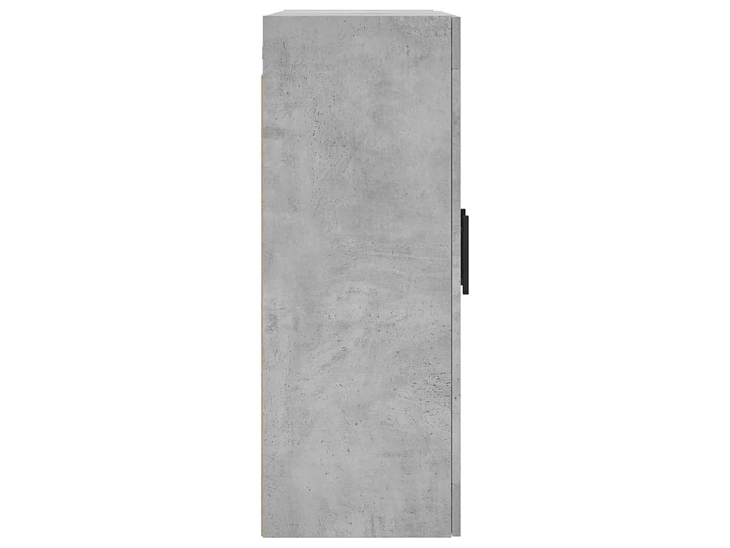 Armário de parede 69,5x34x90 cm cinzento cimento