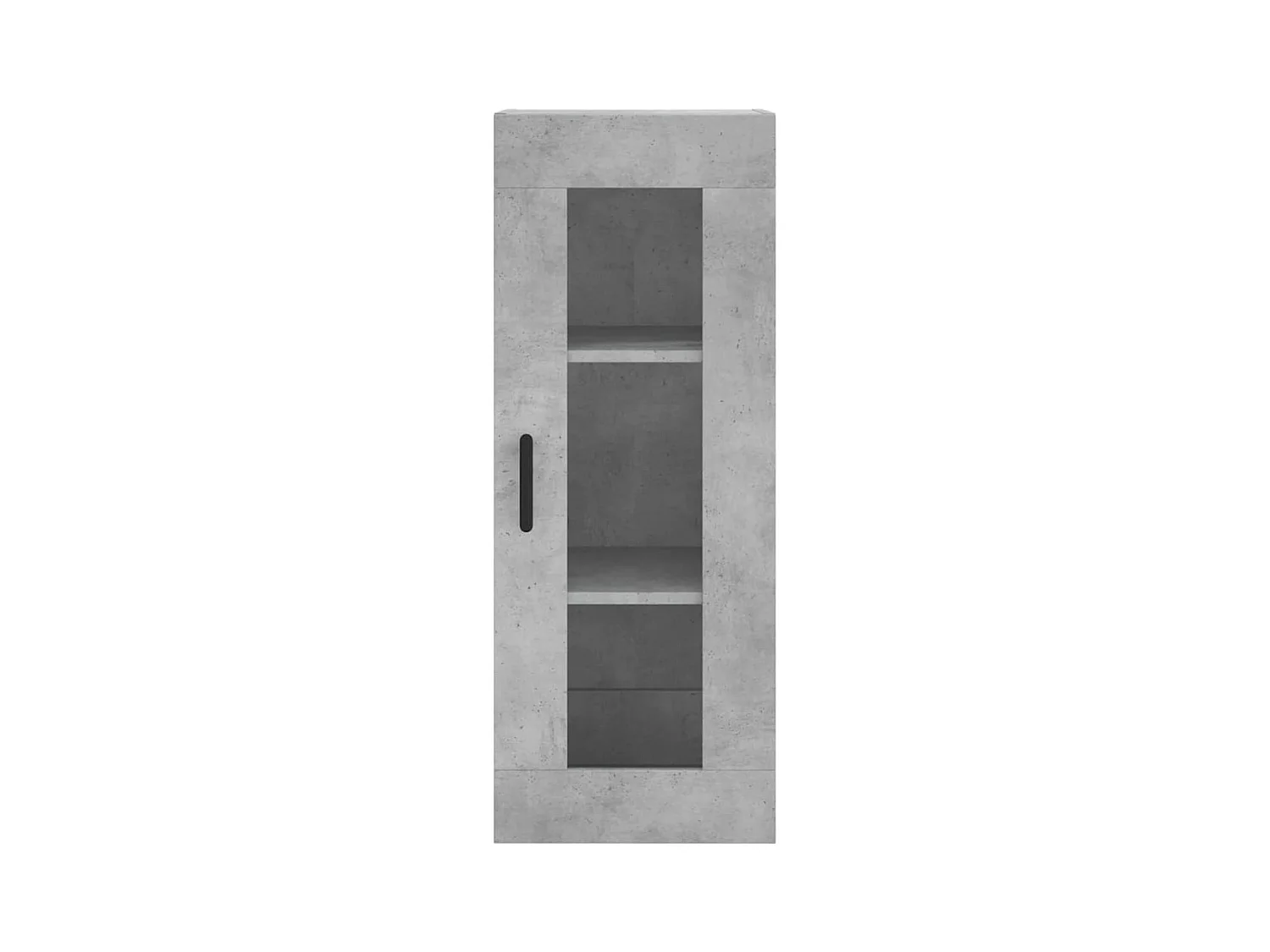 Highboard Betongrau 34,5x34x180 cm Holzwerkstoff