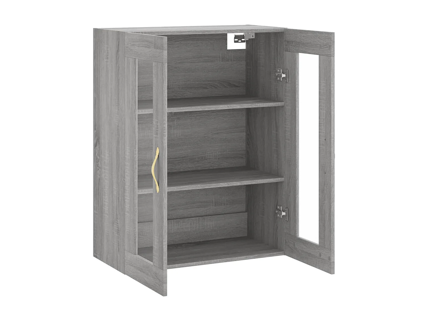 Armoire murale sonoma gris 69,5x34x90 cm