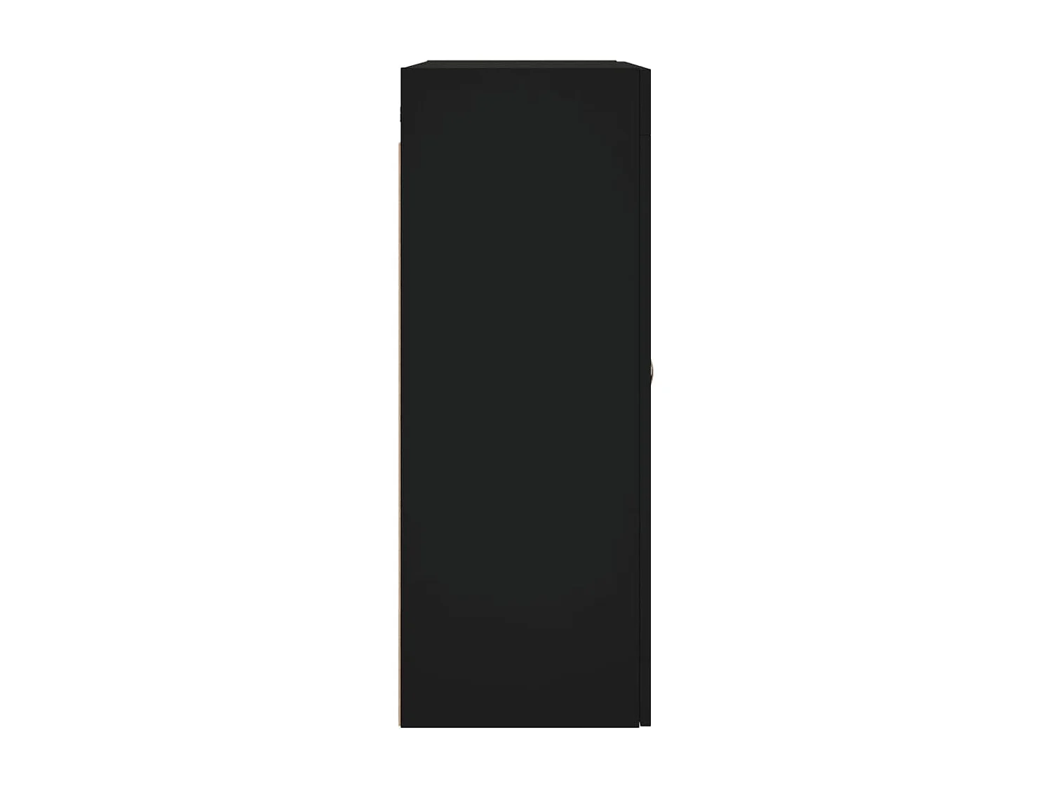 Armoire murale noir 69,5x34x90 cm