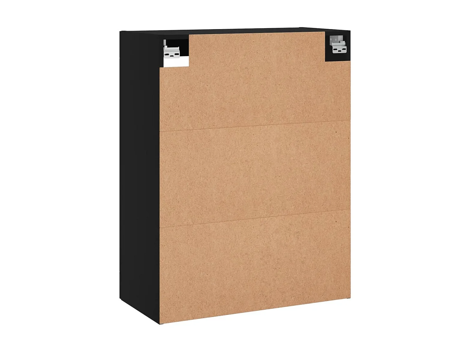 Armoire murale noir 69,5x34x90 cm